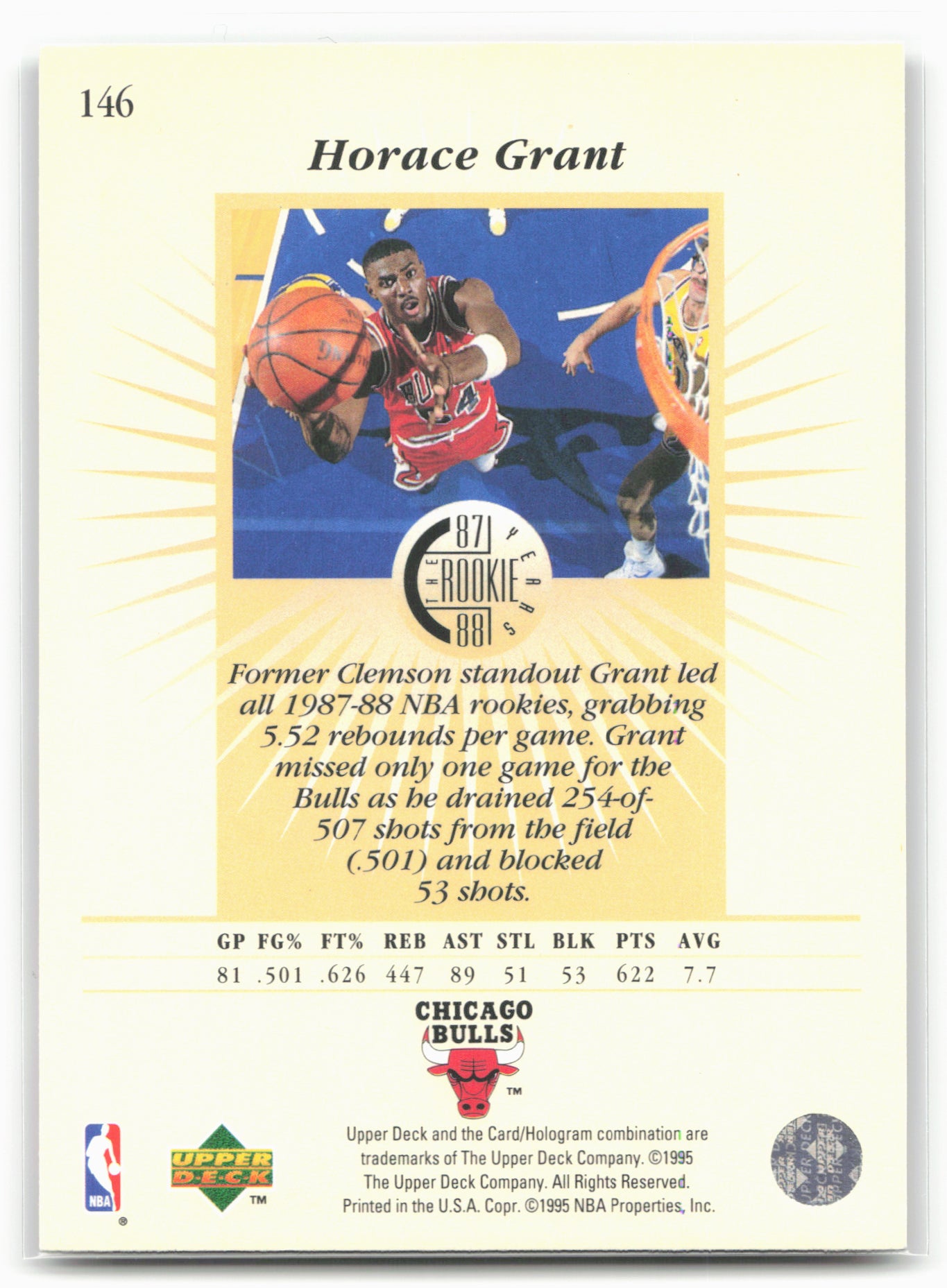 1995-96 Upper Deck #146 Horace Grant