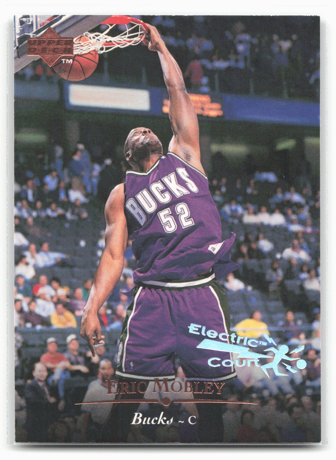 1995-96 Upper Deck #121 Eric Mobley Electric Court