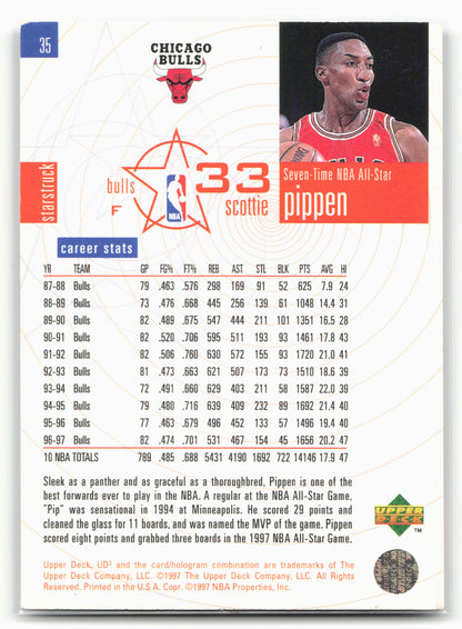 1997-98 Upper Deck UD3 #35 Scottie Pippen