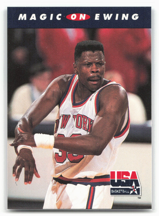 1992 SkyBox USA #103 Magic on Ewing