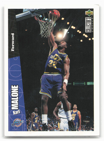 1996-97 Collector's Choice #155 Karl Malone