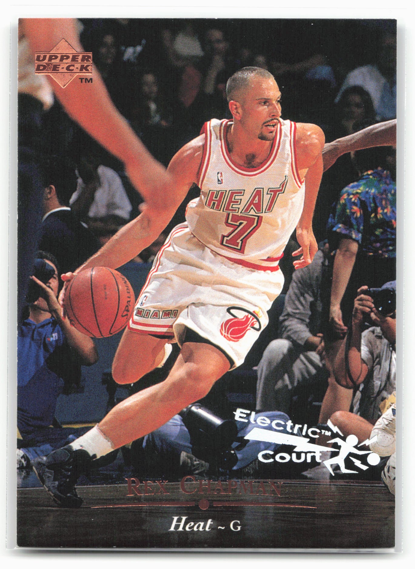 1995-96 Upper Deck #239 Rex Chapman Electric Court
