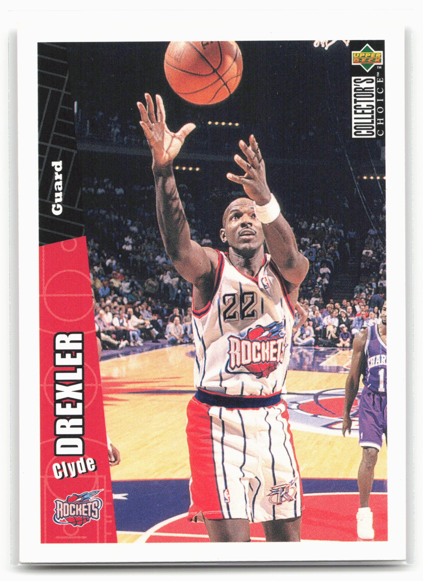 1996-97 Collector's Choice #249 Clyde Drexler