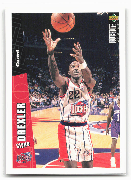 1996-97 Collector's Choice #249 Clyde Drexler