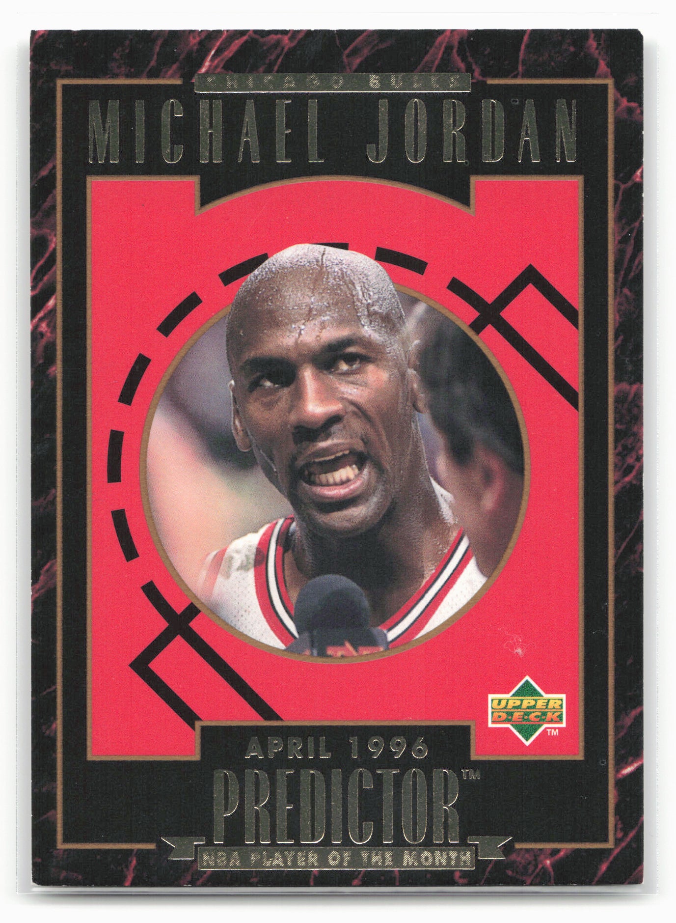 1995-96 Upper Deck #R5 Michael Jordan Predictors: Player of the Month