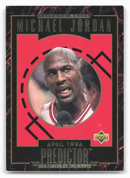 1995-96 Upper Deck #R5 Michael Jordan Predictors: Player of the Month