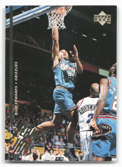 1995-96 Upper Deck #354 Blue Edwards