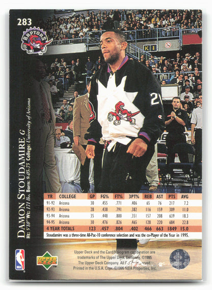 1995-96 Upper Deck #283 Damon Stoudamire Electric Court