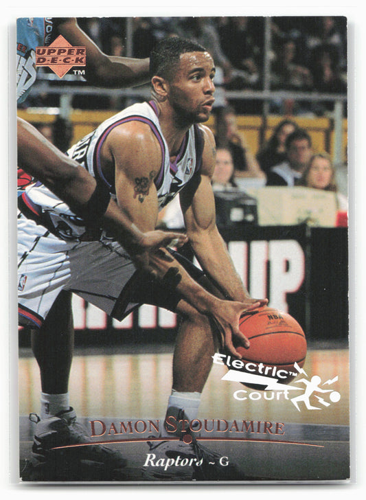 1995-96 Upper Deck #283 Damon Stoudamire Electric Court
