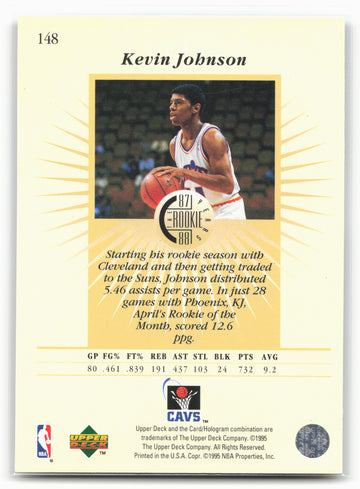 
1995-96 Upper Deck #148 Kevin Johnson