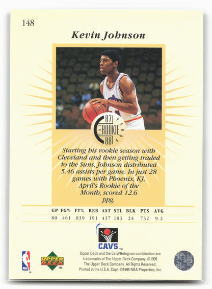 1995-96 Upper Deck #148 Kevin Johnson