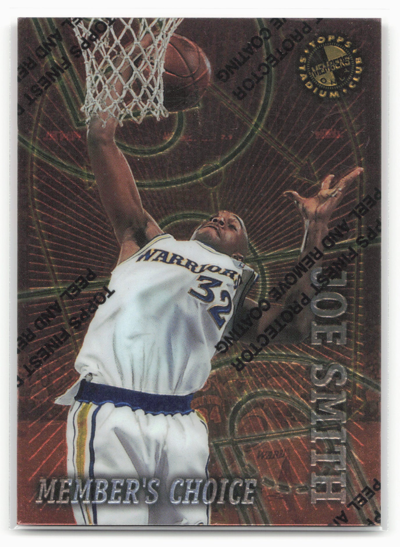 1995-96 Stadium Club Members Only 50 #48 Joe Smith