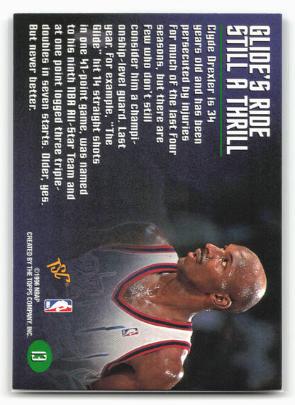 1995-96 Stadium Club Members Only 50 #13 Clyde Drexler