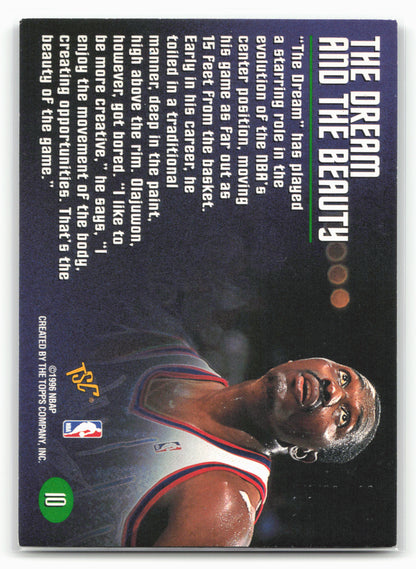 1995-96 Stadium Club Members Only 50 #10 Hakeem Olajuwon