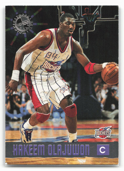 1995-96 Stadium Club Members Only 50 #10 Hakeem Olajuwon