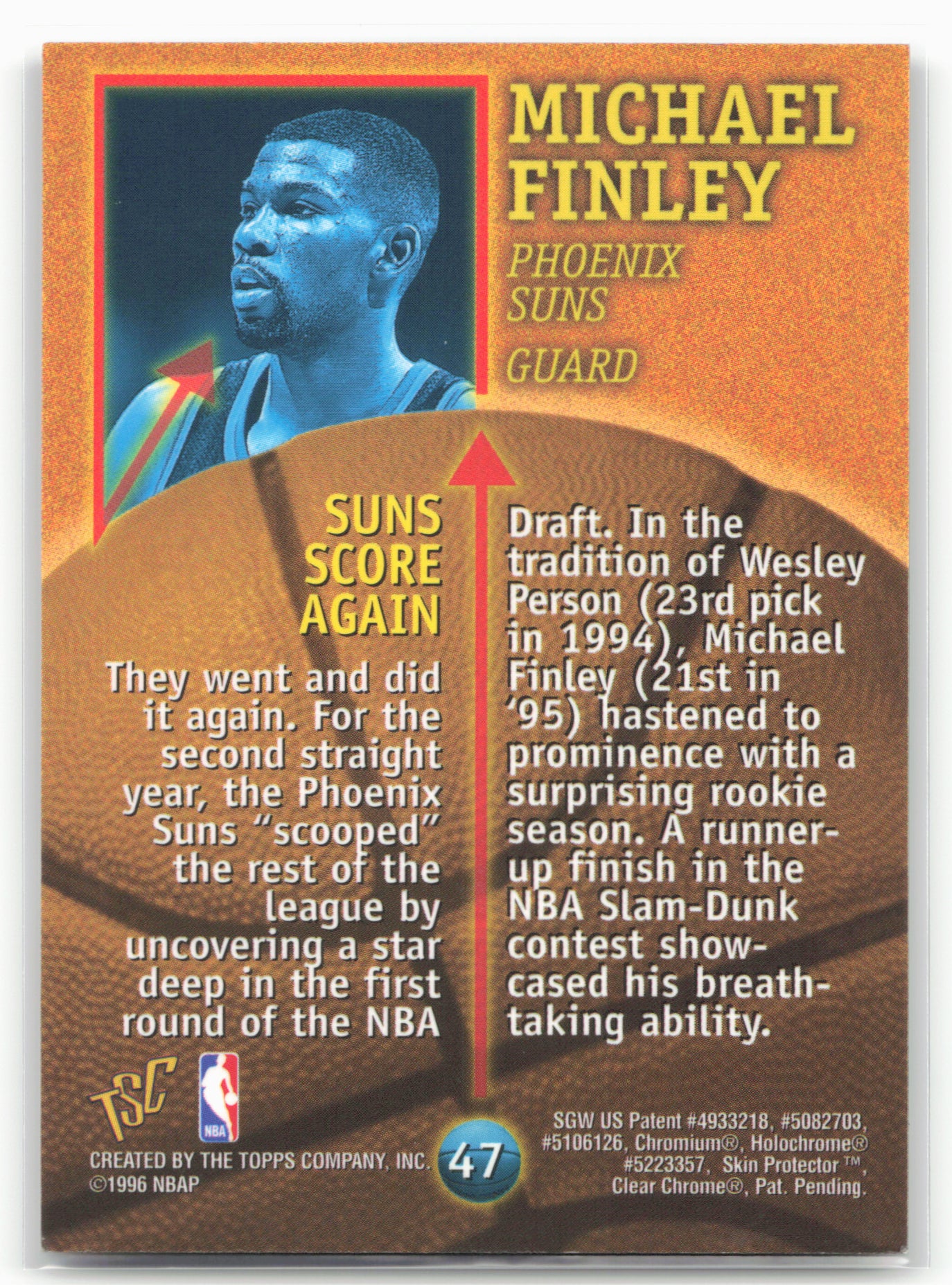 1995-96 Stadium Club Members Only 50 #47 Michael Finley
