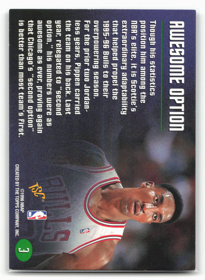 1995-96 Stadium Club Members Only 50 #3 Scottie Pippen