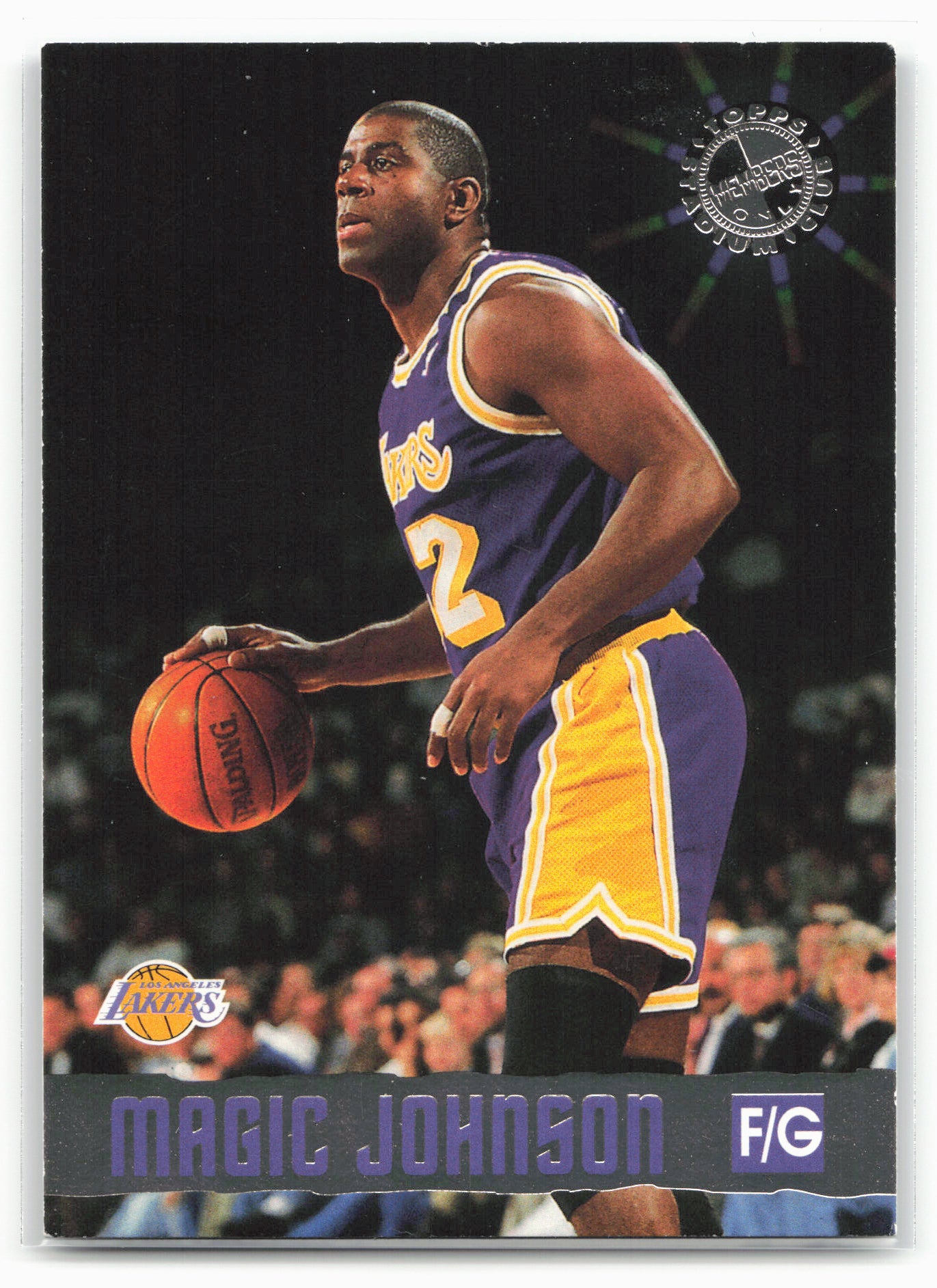 1995-96 Stadium Club Members Only 50 #1 Magic Johnson