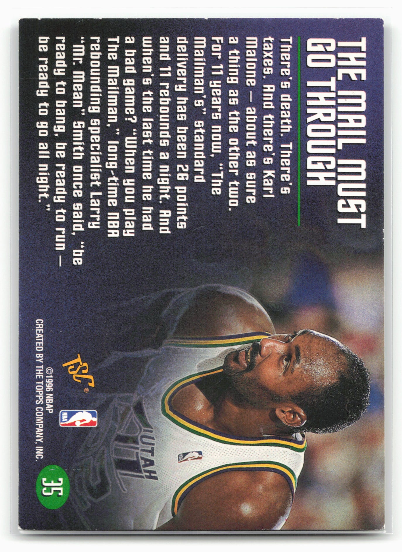1995-96 Stadium Club Members Only 50 #35 Karl Malone