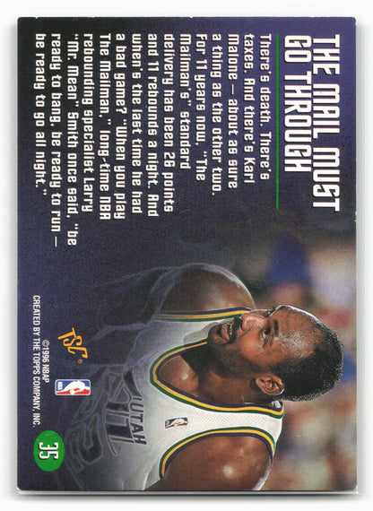 1995-96 Stadium Club Members Only 50 #35 Karl Malone