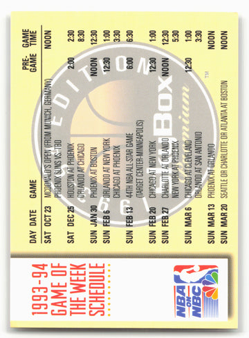 
1993-94 SkyBox Premium #23 NBA on