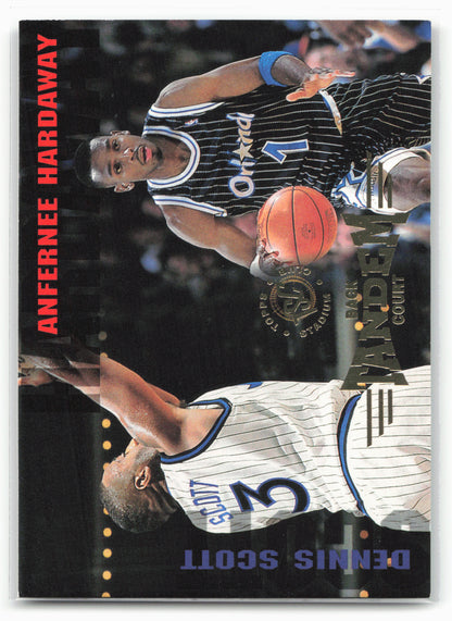 1994-95 Stadium Club #279 Dennis Scott / Anfernee Hardaway BCT