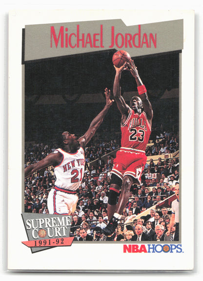 1991-92 Hoops #455 Michael Jordan