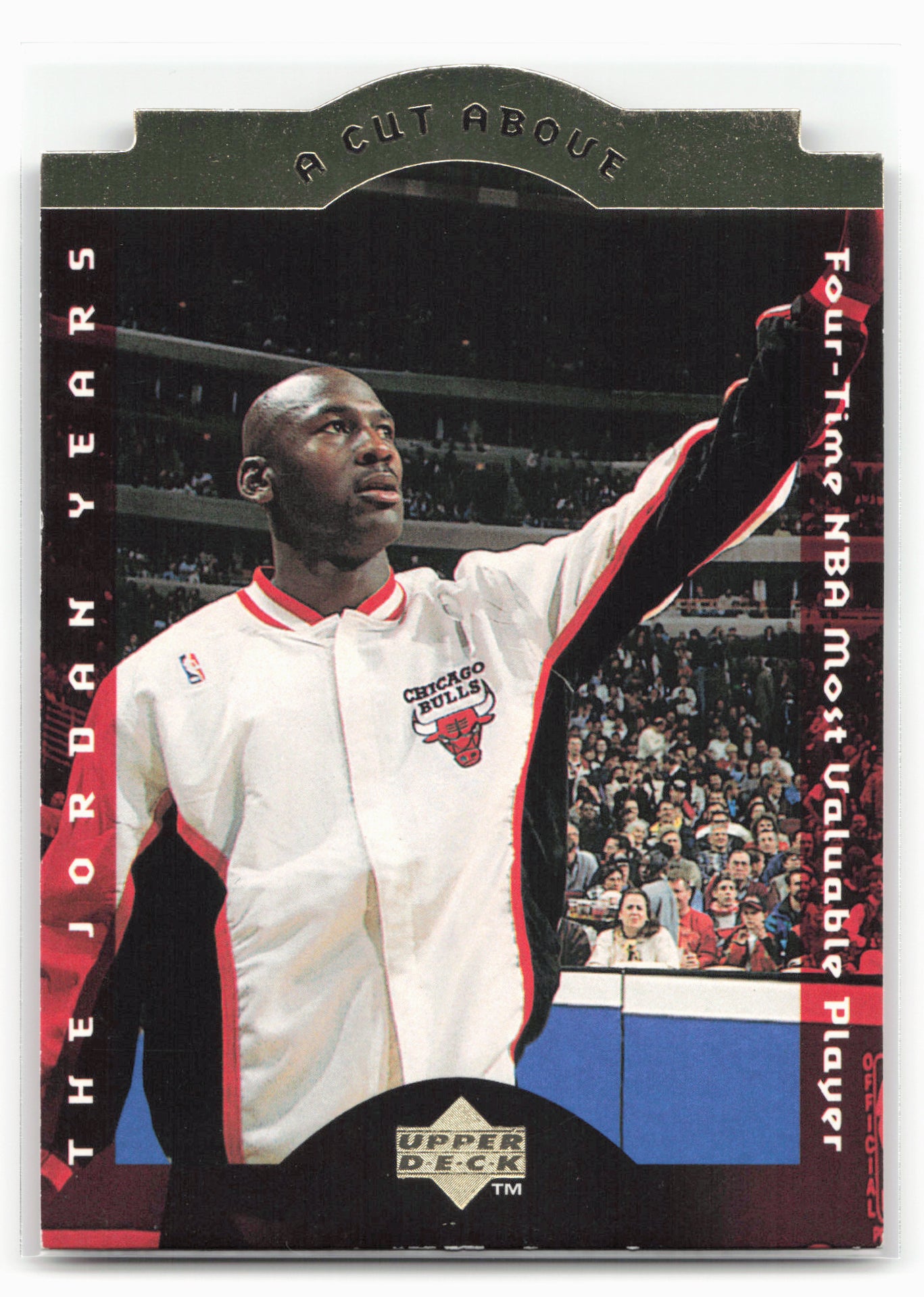 1996-97 Collector's Choice #CA7 Michael Jordan A Cut Above: The Jordan Years