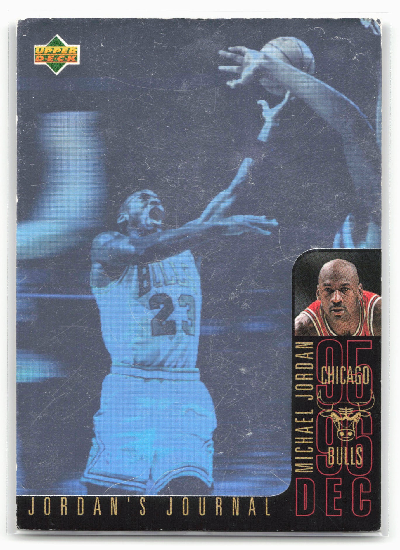 1996-97 Collector's Choice French #J2 Michael Jordan Jordan's Journal