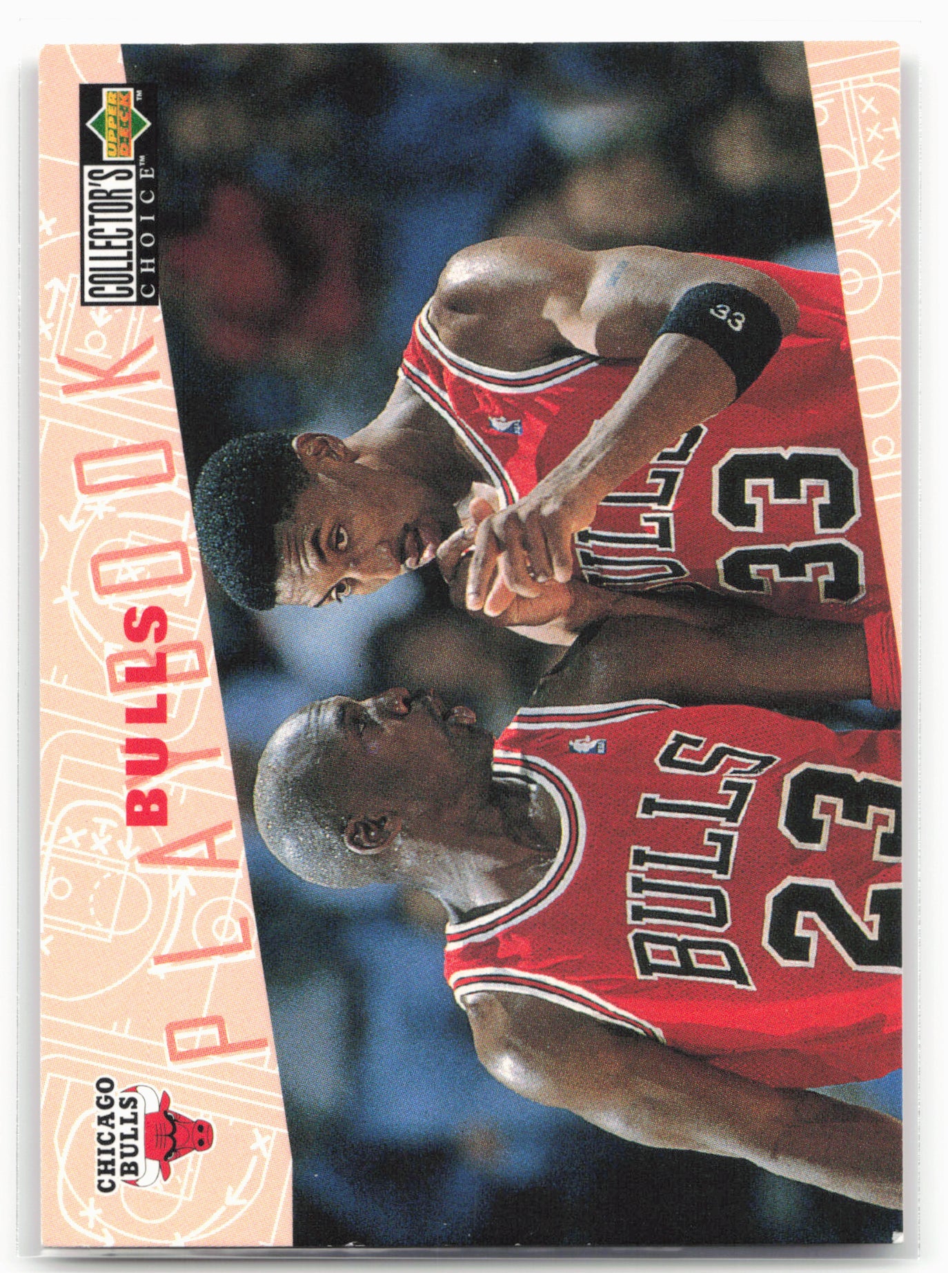 1996-97 Collector's Choice #370 Bulls Playbook