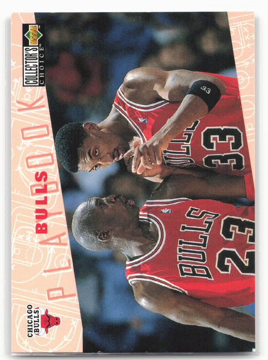 1996-97 Collector's Choice #370 Bulls Playbook