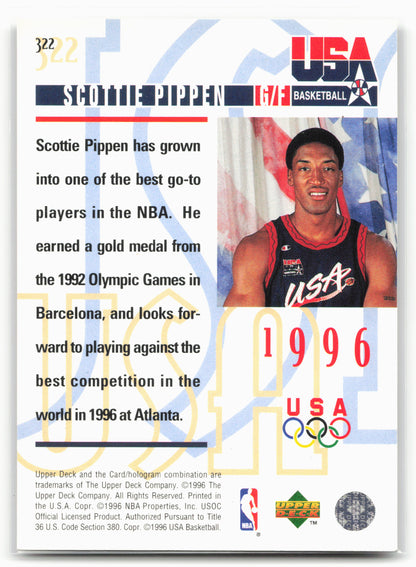 1995-96 Upper Deck #322 Scottie Pippen