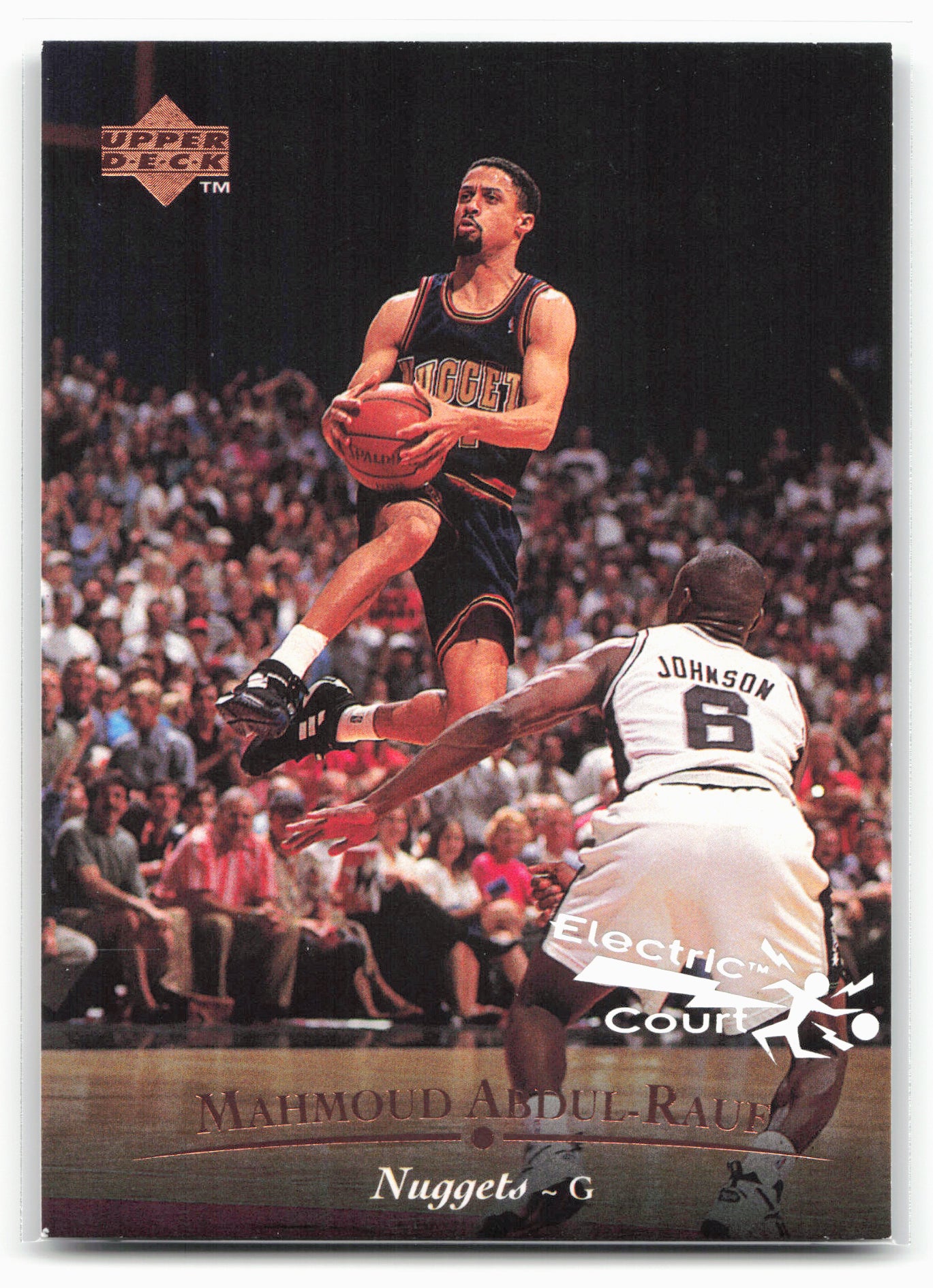 1995-96 Upper Deck #220 Mahmoud Abdul-Rauf Electric Court