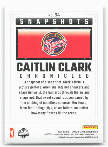 2025 Caitlin Clark Chronicled #94 Caitlin Clark 25469