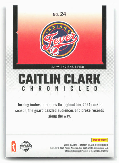 2025 Caitlin Clark Chronicled #24 Caitlin Clark 25473