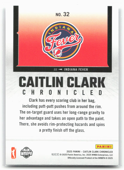 2025 Caitlin Clark Chronicled #32 Caitlin Clark 25474