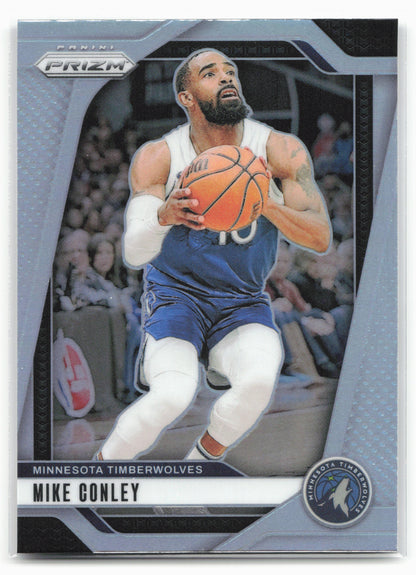 2024-25 Panini Prizm #137 Mike Conley Prizms Silver 25493