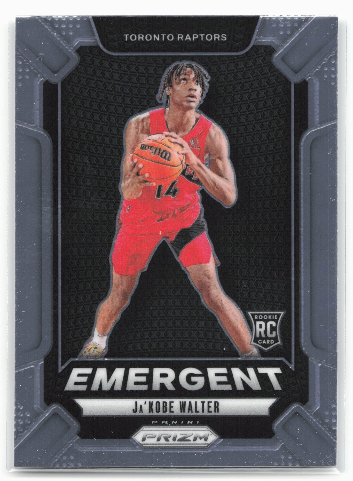 2024-25 Panini Prizm #27 Ja'Kobe Walter Emergent 25494