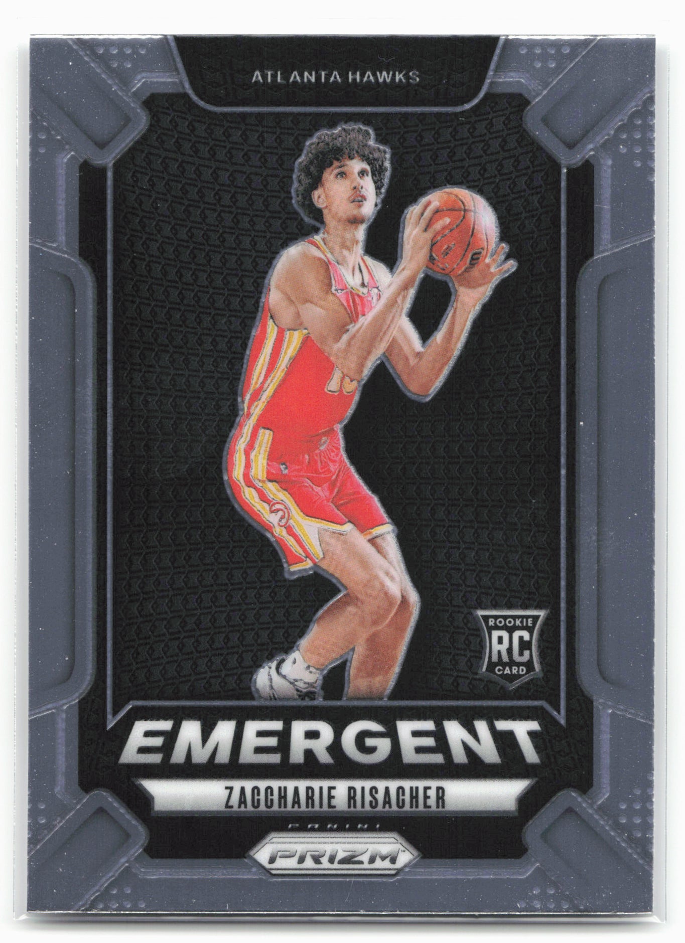 2024-25 Panini Prizm #6 Zaccharie Risacher 25505