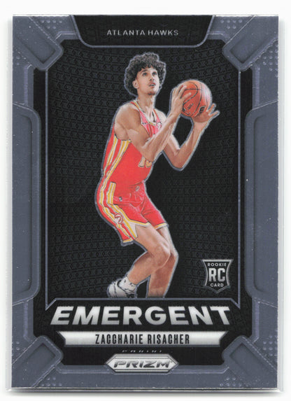 2024-25 Panini Prizm #6 Zaccharie Risacher 25505