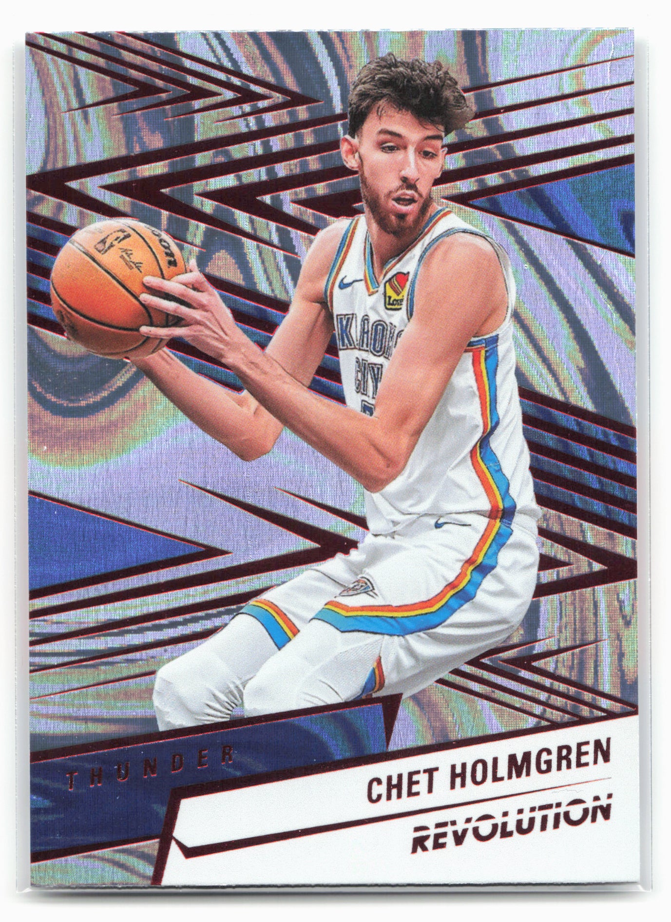 2024-25 Panini Revolution #86 Chet Holmgren Red Swirl 25511