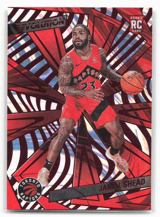 2024-25 Panini Revolution #101 Jamal Shead Red Swirl 25512