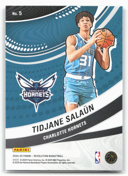 2024-25 Panini Revolution #5 Tidjane Salaun Vortex 25514