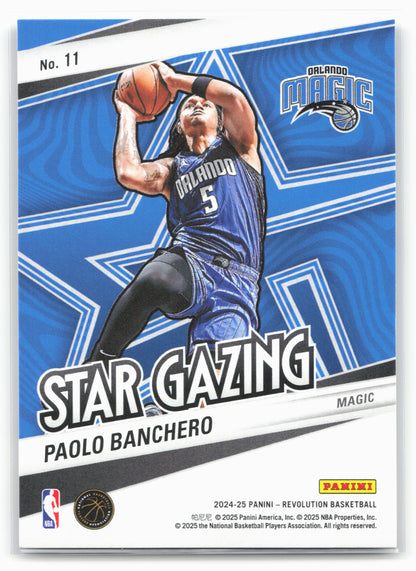 2024-25 Panini Revolution #11 Paolo Banchero Star Gazing 25517