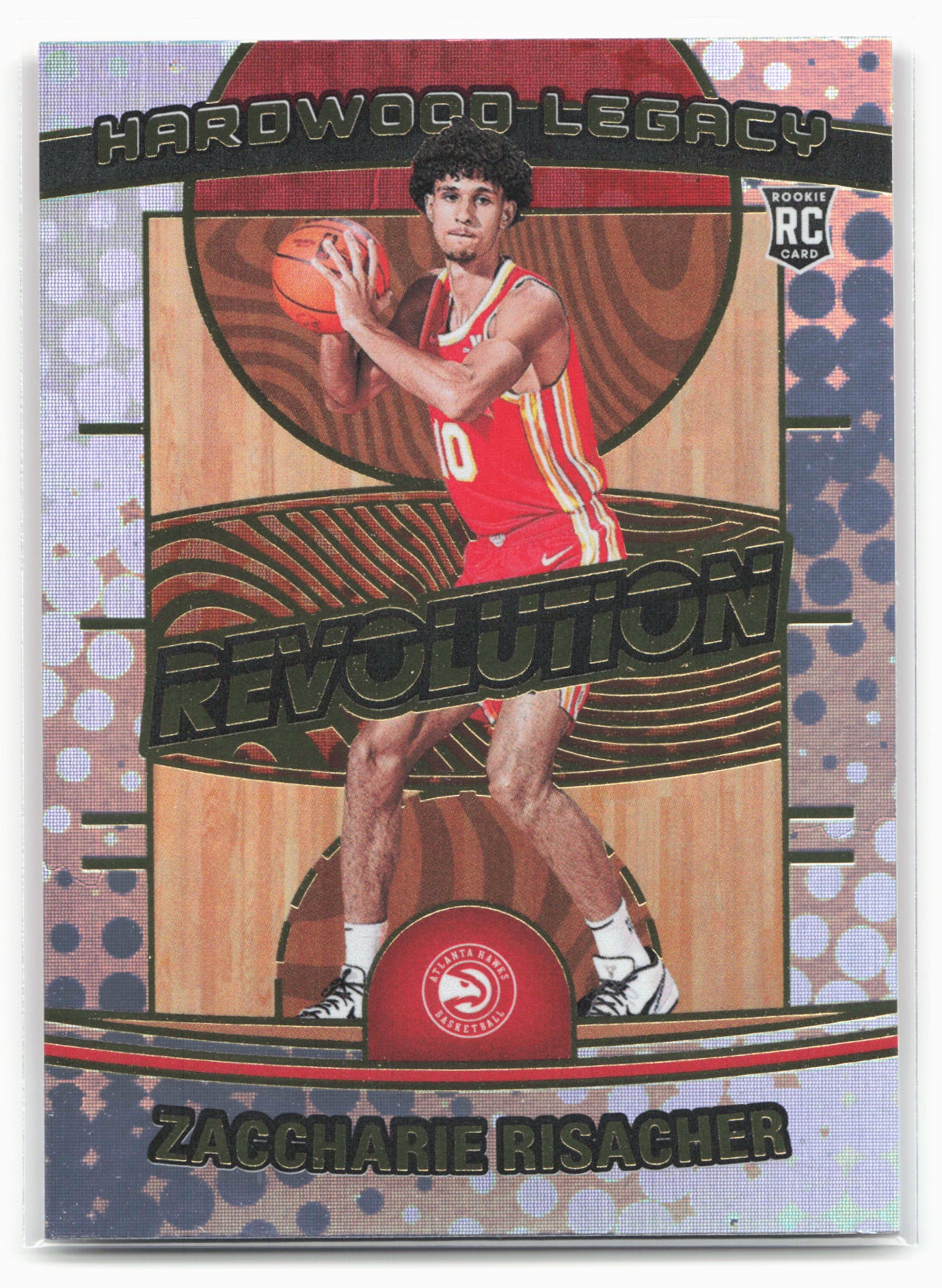 2024-25 Panini Revolution #21 Zaccharie Risacher Hardwood Legacy 25518