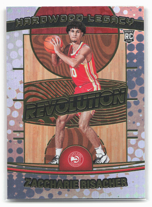 2024-25 Panini Revolution #21 Zaccharie Risacher Hardwood Legacy 25518