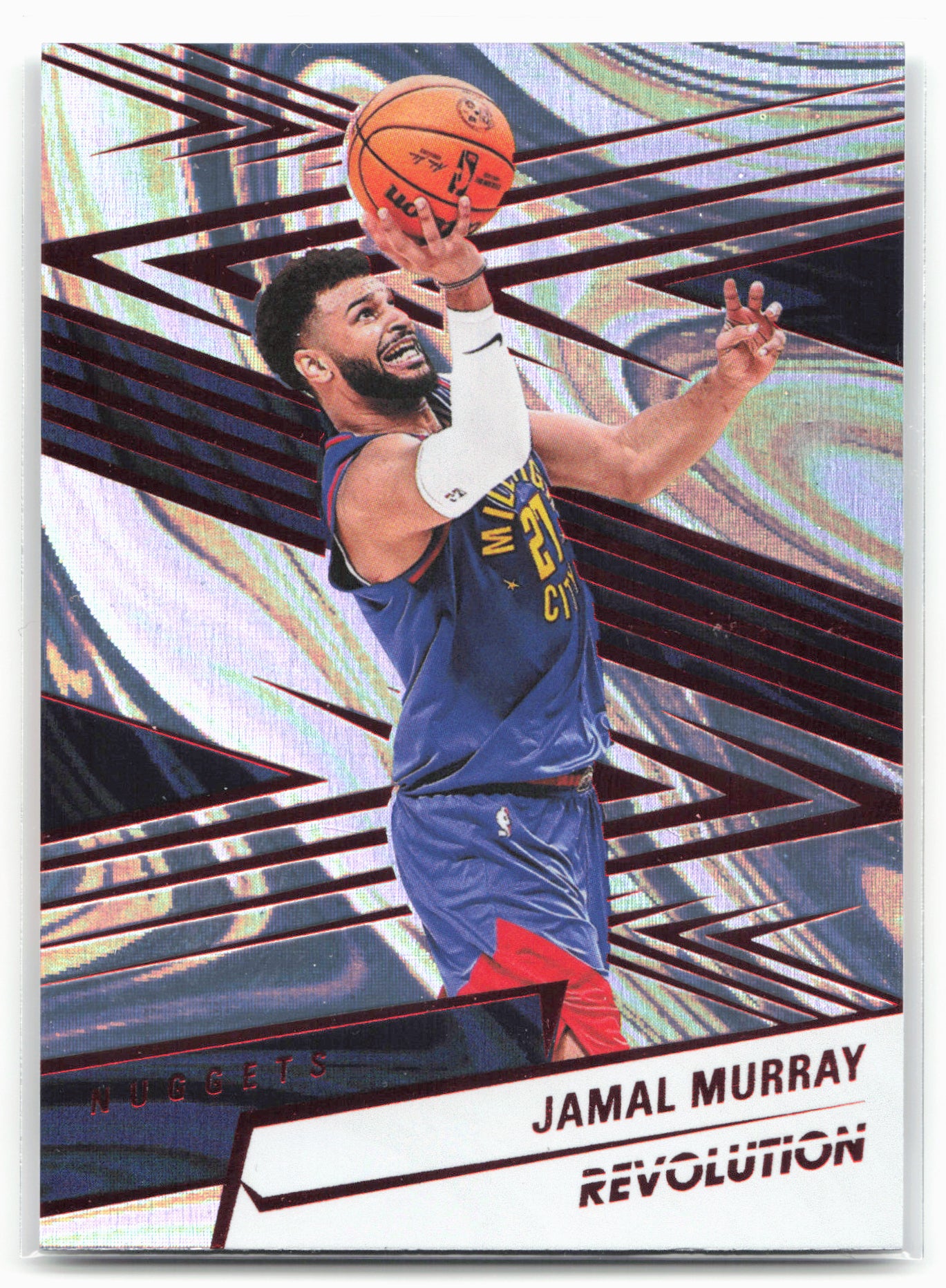 2024-25 Panini Revolution #84 Jamal Murray Red Swirl 25519
