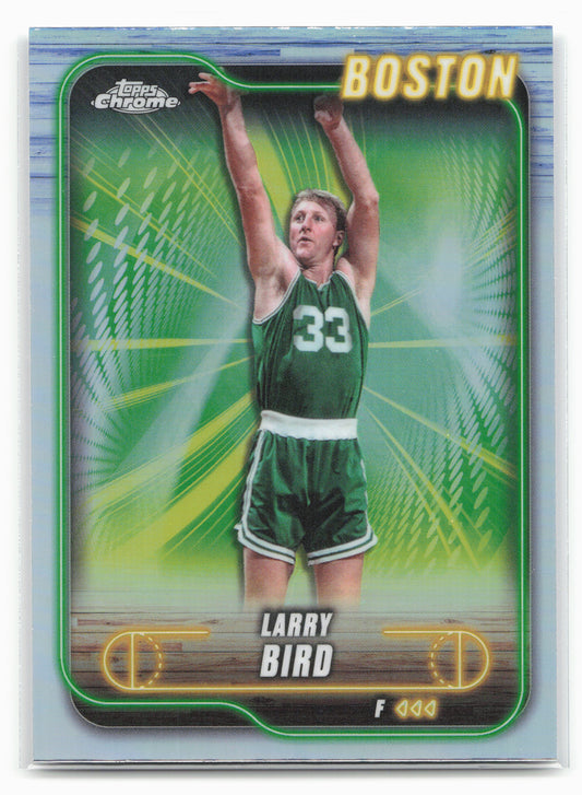 2024-25 Topps Chrome #32 Larry Bird Refractor 25528
