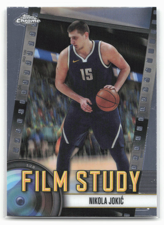 2024-25 Topps Chrome #FS-2 Nikola Jokić Film Study 25529