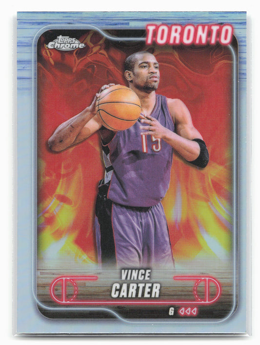 2024-25 Topps Chrome #54 Vince Carter Refractor 25531